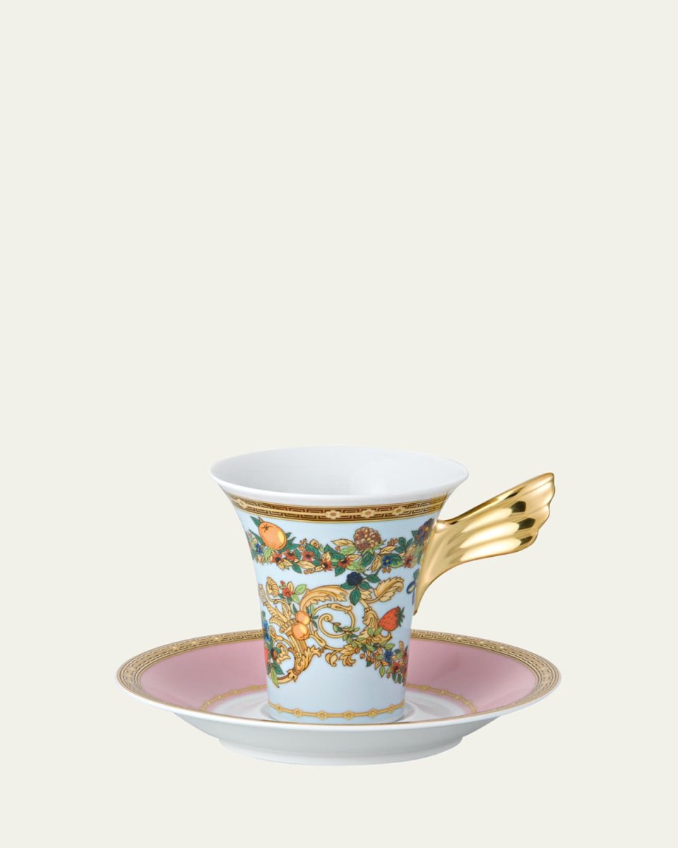 Butterfly Garden A. D. Cup & Saucer